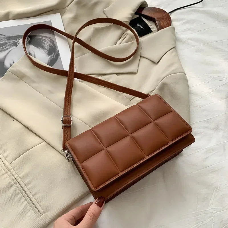 LuxeGrid™  - Mini Quilted Shoulder Bag