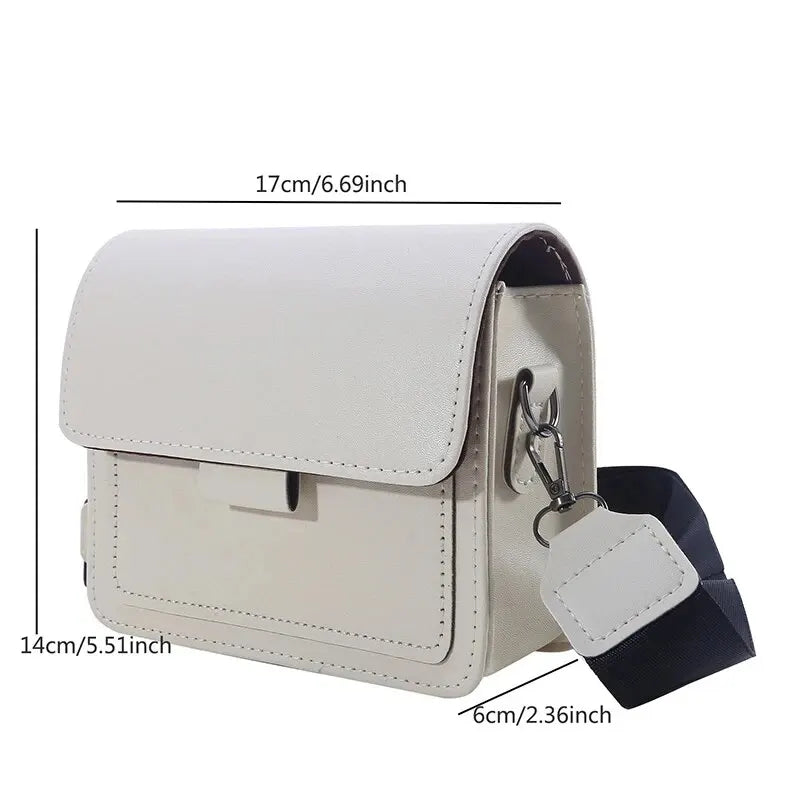 Averly™ - Classic Flap PU Leather Crossbody Bag