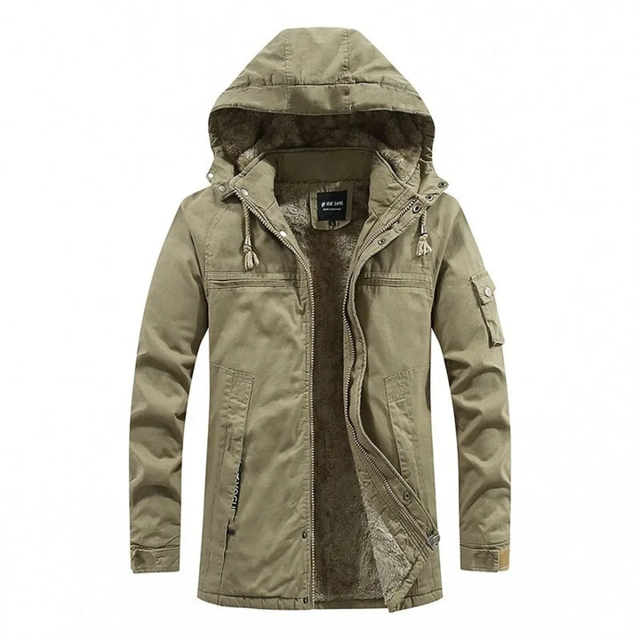 BEN - MEN`S FLEECE HOODED JACKET