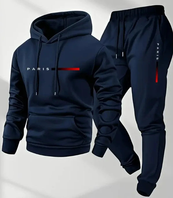 LUCAS™ - Graphic Hoodie & Trousers Set