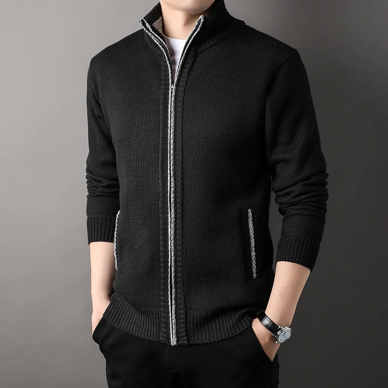 Logan - Slim Solid Cardigan