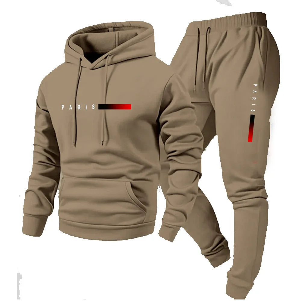 LUCAS™ - Graphic Hoodie & Trousers Set