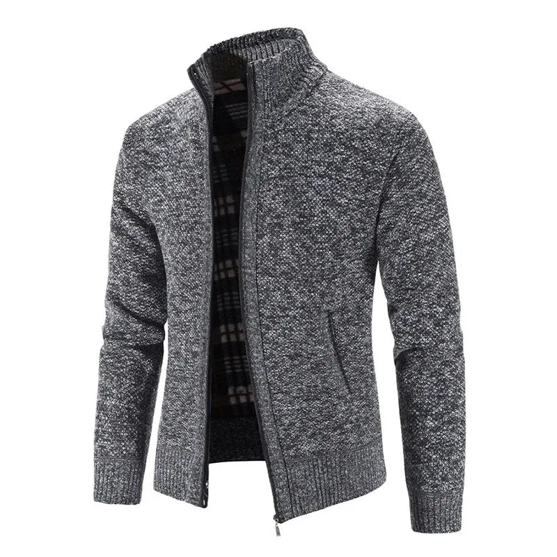 Sammy™ | Comfortable Men's Sweater Full Zip