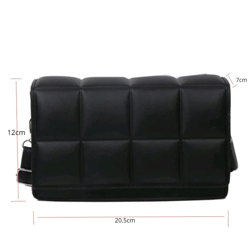 LuxeGrid™  - Mini Quilted Shoulder Bag