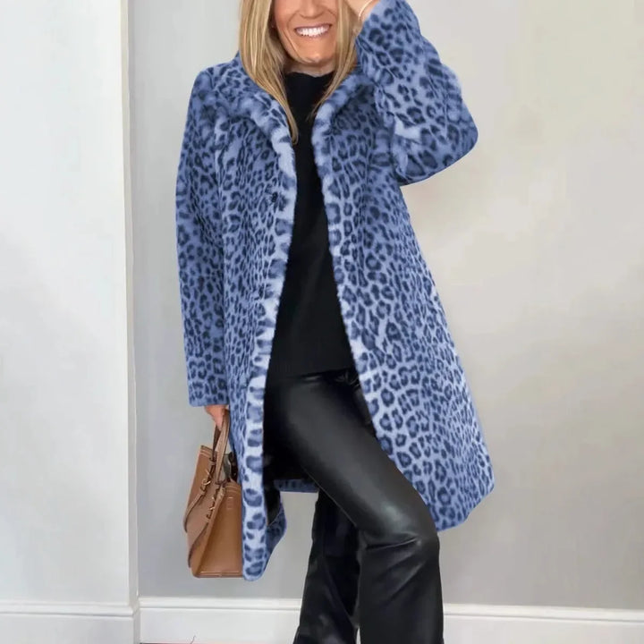 Halley - Leopard Print Coat