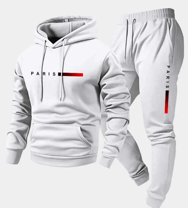 LUCAS™ - Graphic Hoodie & Trousers Set