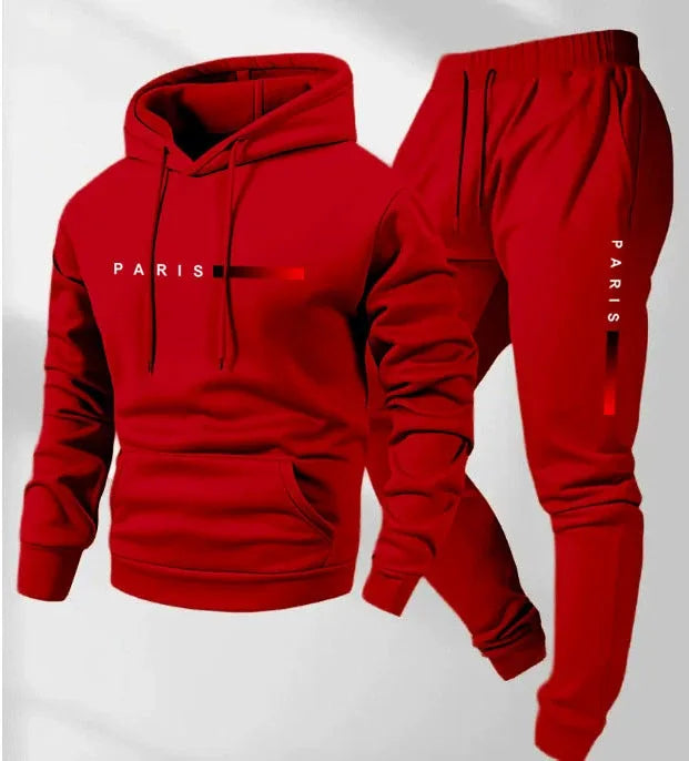 LUCAS™ - Graphic Hoodie & Trousers Set