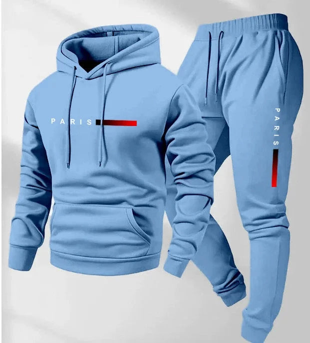 LUCAS™ - Graphic Hoodie & Trousers Set