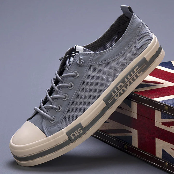 VoltEdge™ – Urban Low-Cut Canvas Sneakers