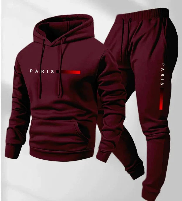 LUCAS™ - Graphic Hoodie & Trousers Set