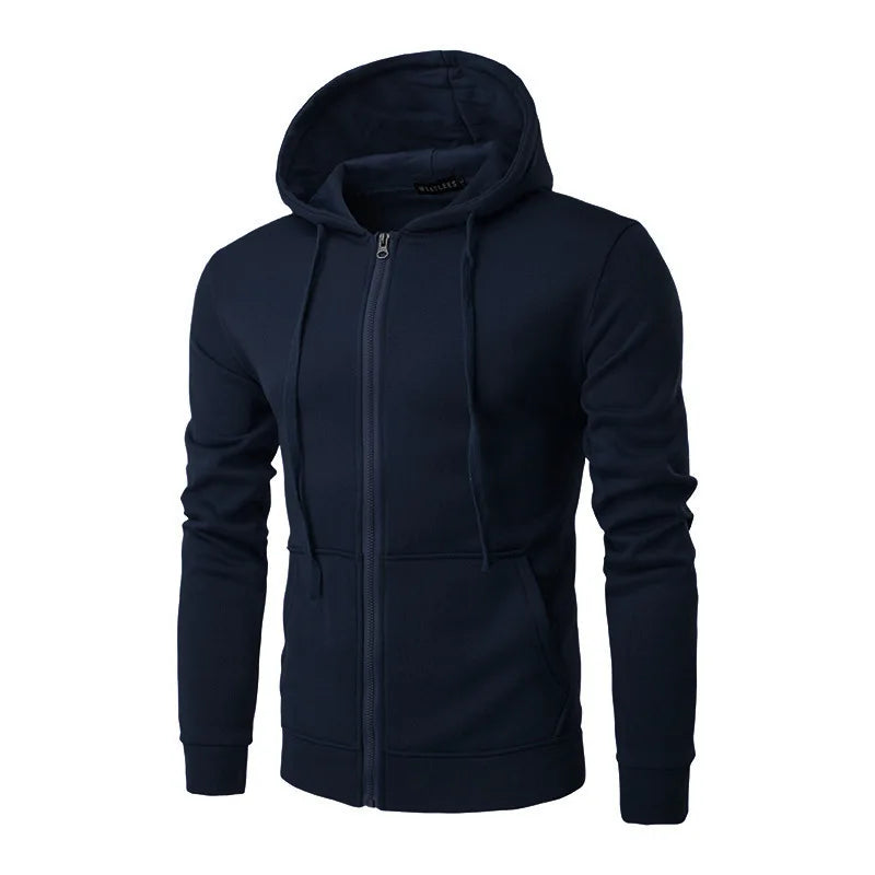 Edward™-  Sweatshirt Jacket Hoodie with Zipper.