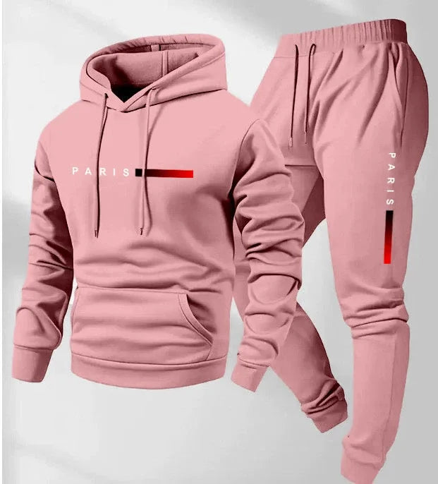 LUCAS™ - Graphic Hoodie & Trousers Set