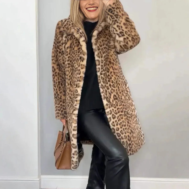 Halley - Leopard Print Coat