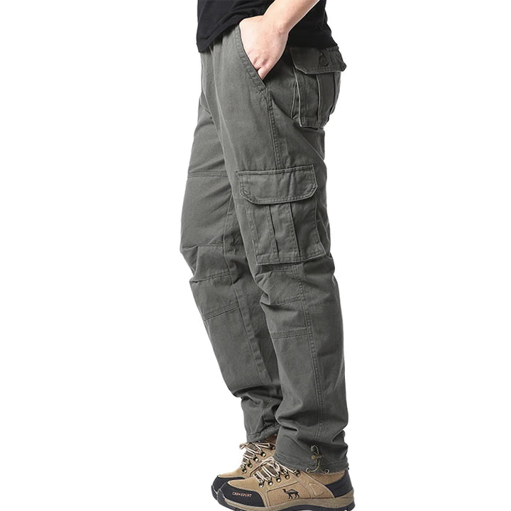 Men’s Casual Cargo Pants – Stretch Multi-Pocket Everyday Pants