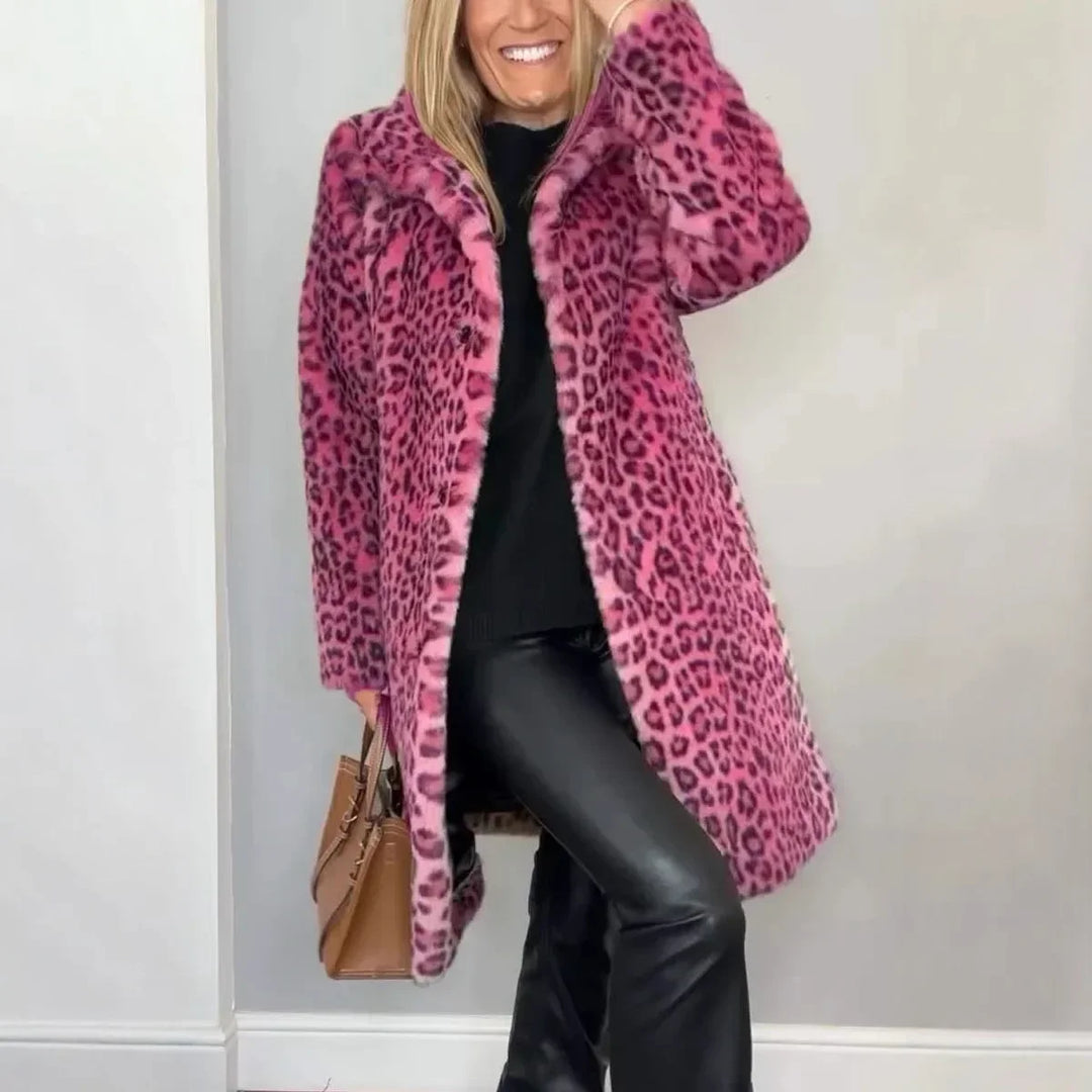 Halley - Leopard Print Coat