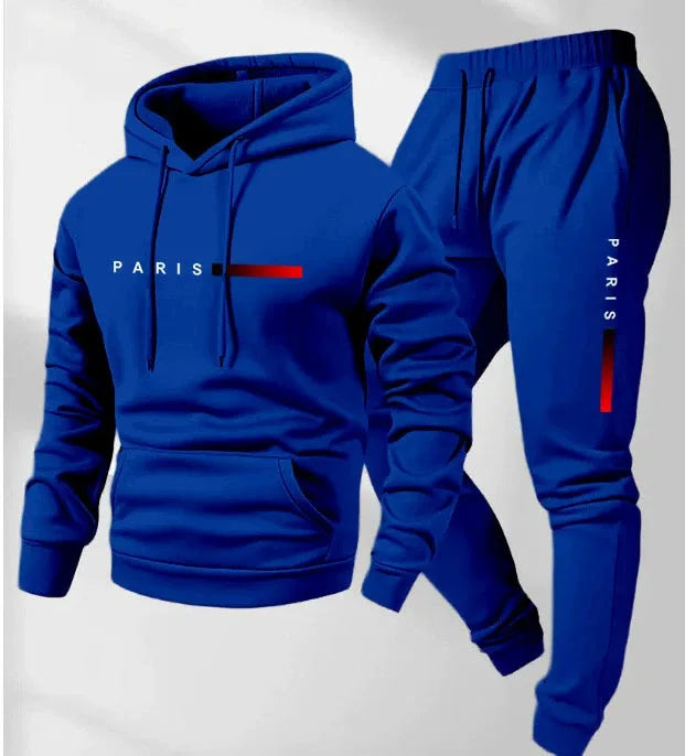 LUCAS™ - Graphic Hoodie & Trousers Set