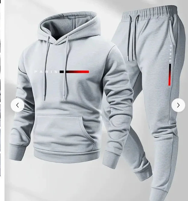 LUCAS™ - Graphic Hoodie & Trousers Set