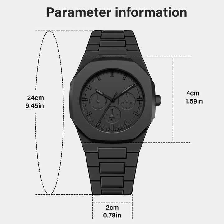 Stealth Chrono™ – Blackout Watch