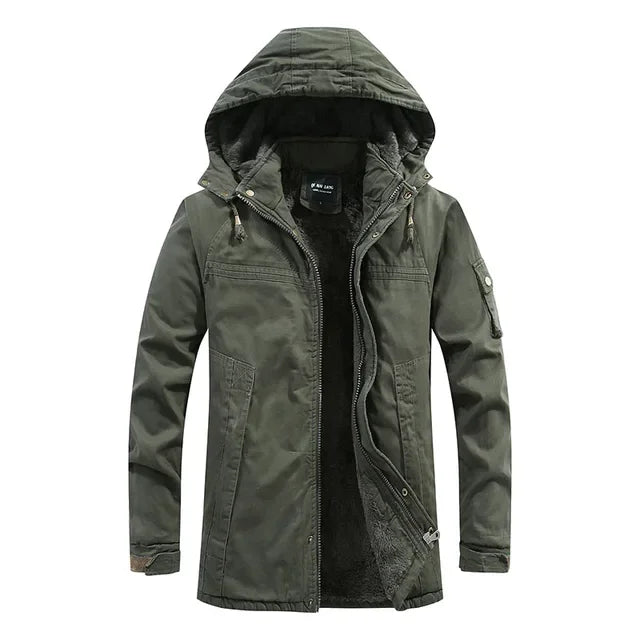 BEN - MEN`S FLEECE HOODED JACKET