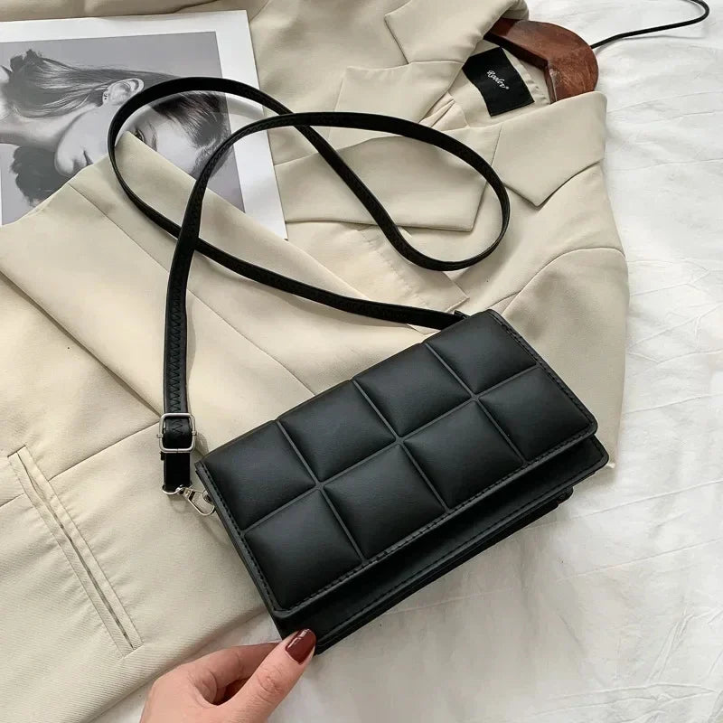 LuxeGrid™  - Mini Quilted Shoulder Bag