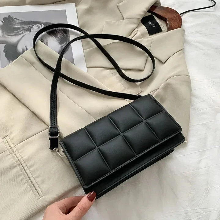 LuxeGrid™  - Mini Quilted Shoulder Bag