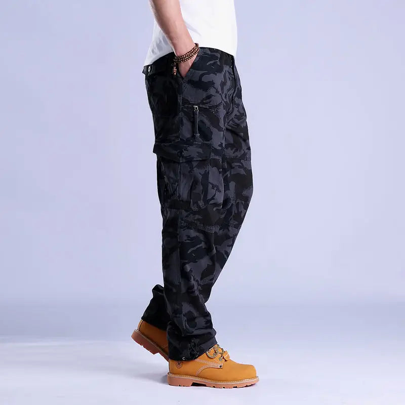 Men’s Tactical Cargo Pants – Stretch Multi-Pocket Utility Work Pants