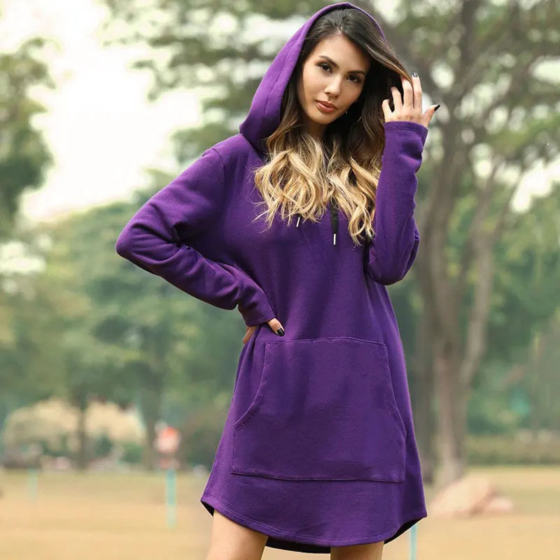 Jasmine™ | Oversized Hoodie Dress