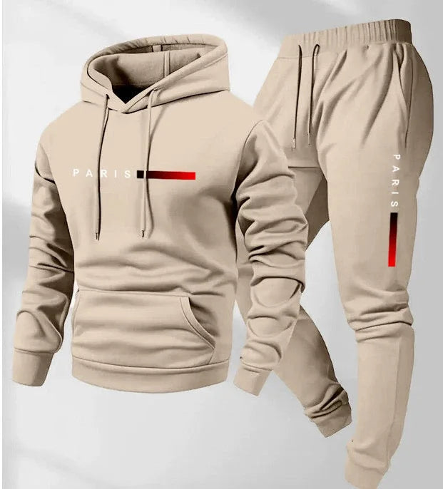 LUCAS™ - Graphic Hoodie & Trousers Set