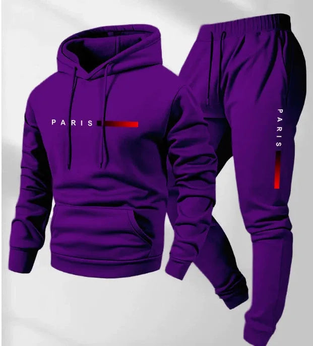 LUCAS™ - Graphic Hoodie & Trousers Set