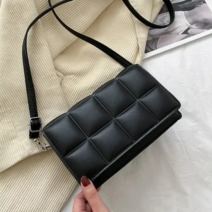 LuxeGrid™  - Mini Quilted Shoulder Bag