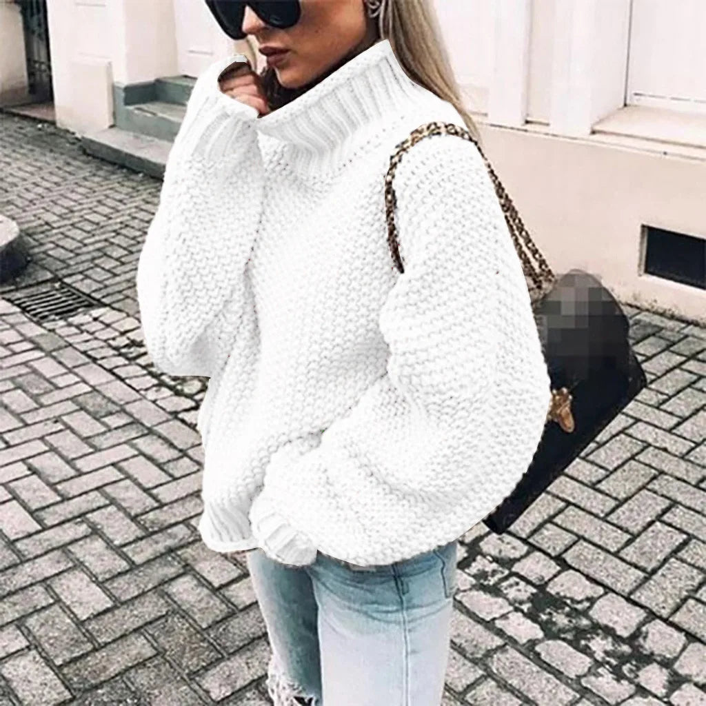 BETTY™ | CHUNKY KNIT TURTLENECK SWEATER