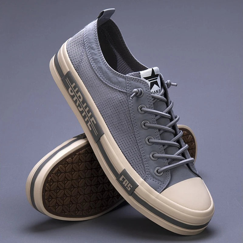 VoltEdge™ – Urban Low-Cut Canvas Sneakers