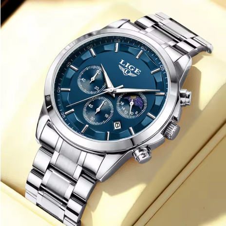 Luxury Black Chronograph