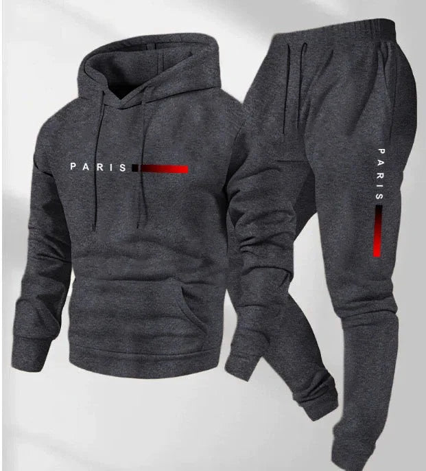 LUCAS™ - Graphic Hoodie & Trousers Set