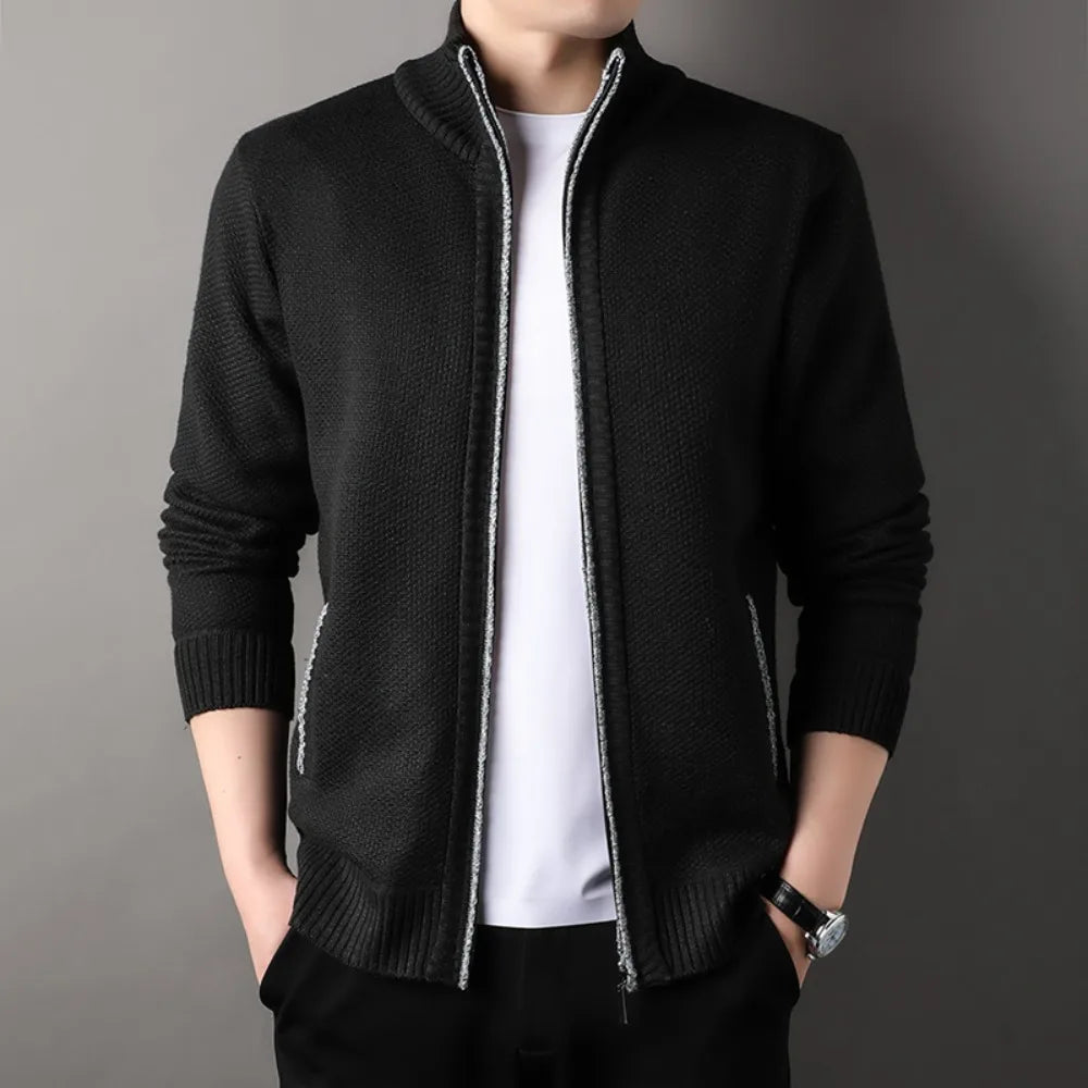 Logan - Slim Solid Cardigan