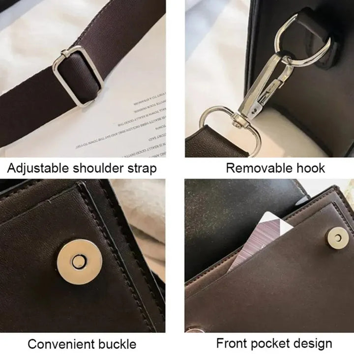 Averly™ - Classic Flap PU Leather Crossbody Bag