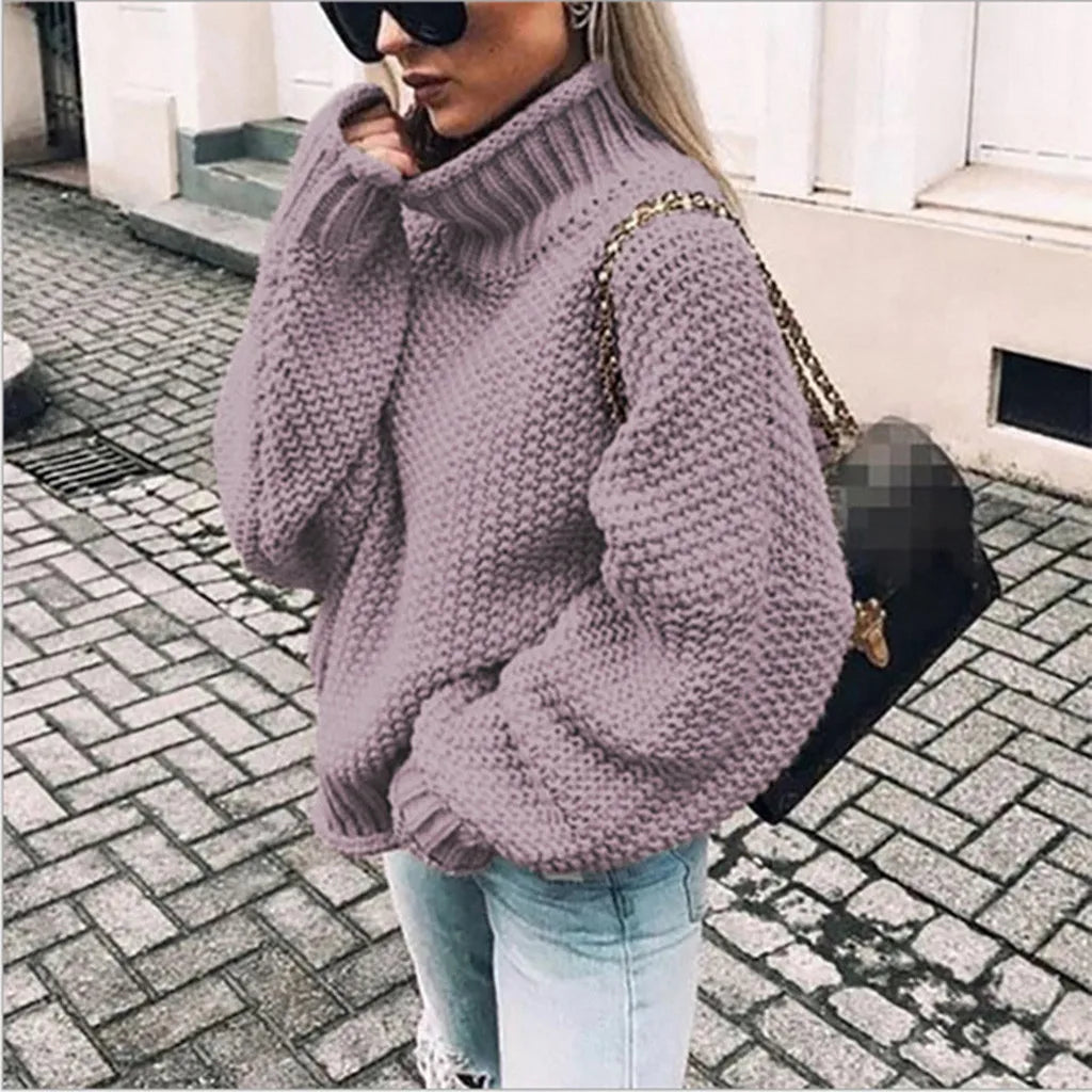 BETTY™ | CHUNKY KNIT TURTLENECK SWEATER