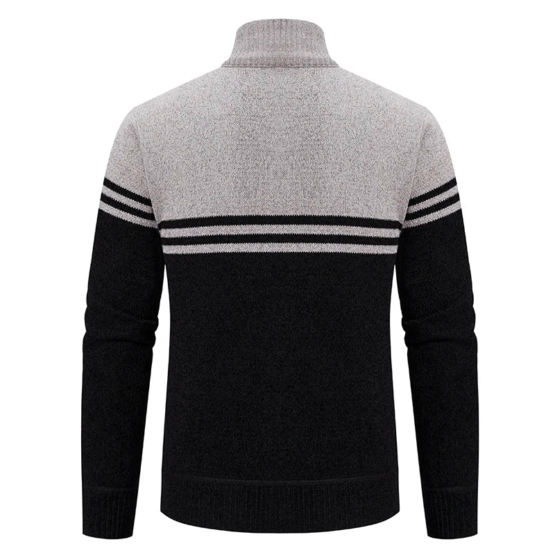 Kendrick - Striped Warm Cardigan