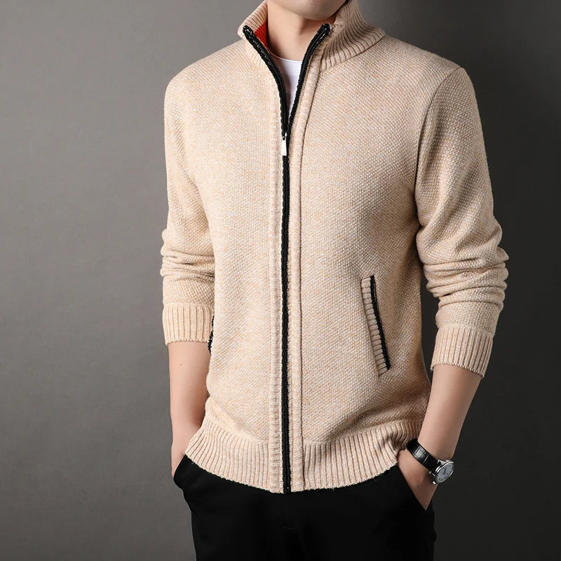 Logan - Slim Solid Cardigan