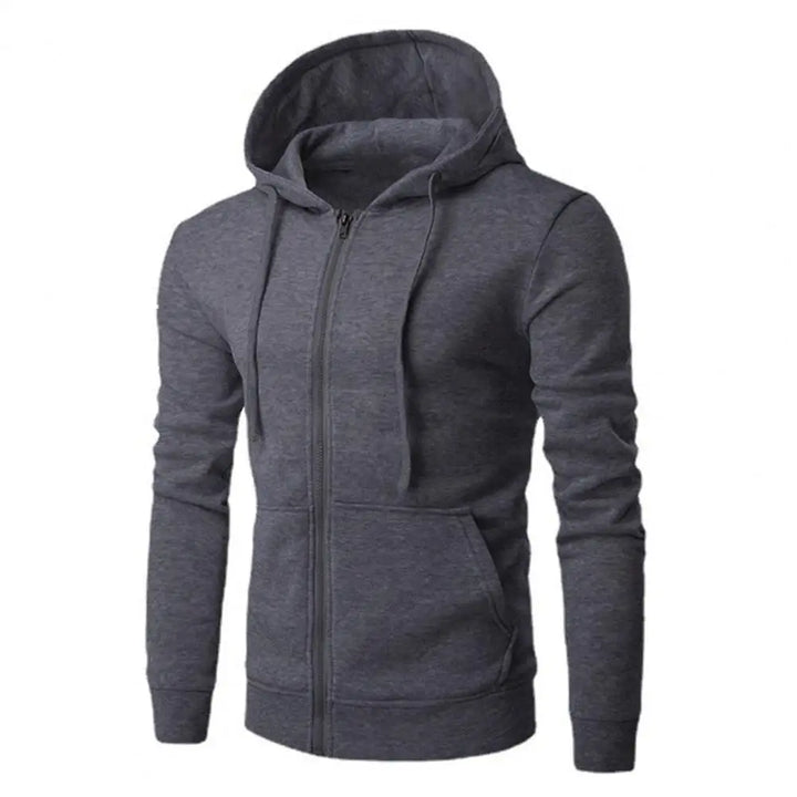 Edward™-  Sweatshirt Jacket Hoodie with Zipper.