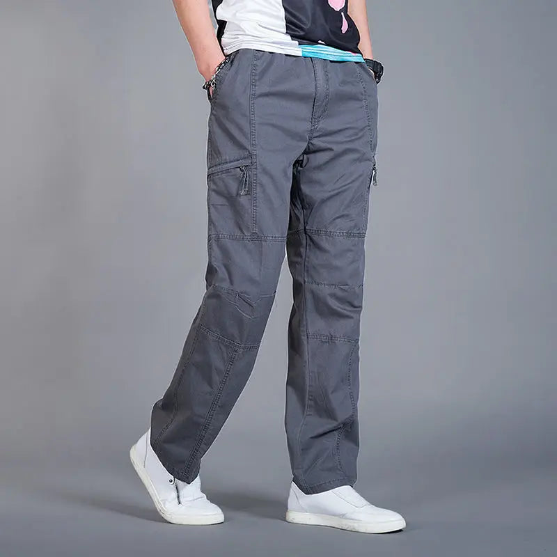 Men’s Casual Stretch Cargo Trousers
