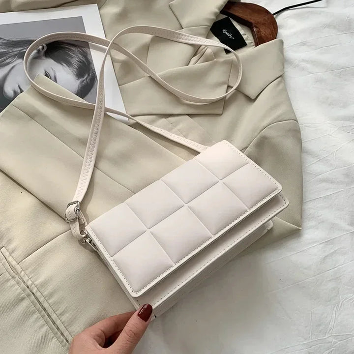 LuxeGrid™  - Mini Quilted Shoulder Bag