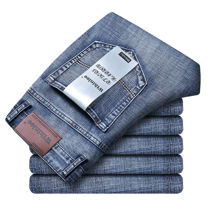 Leon™ - Classic Stretch Denim Jeans