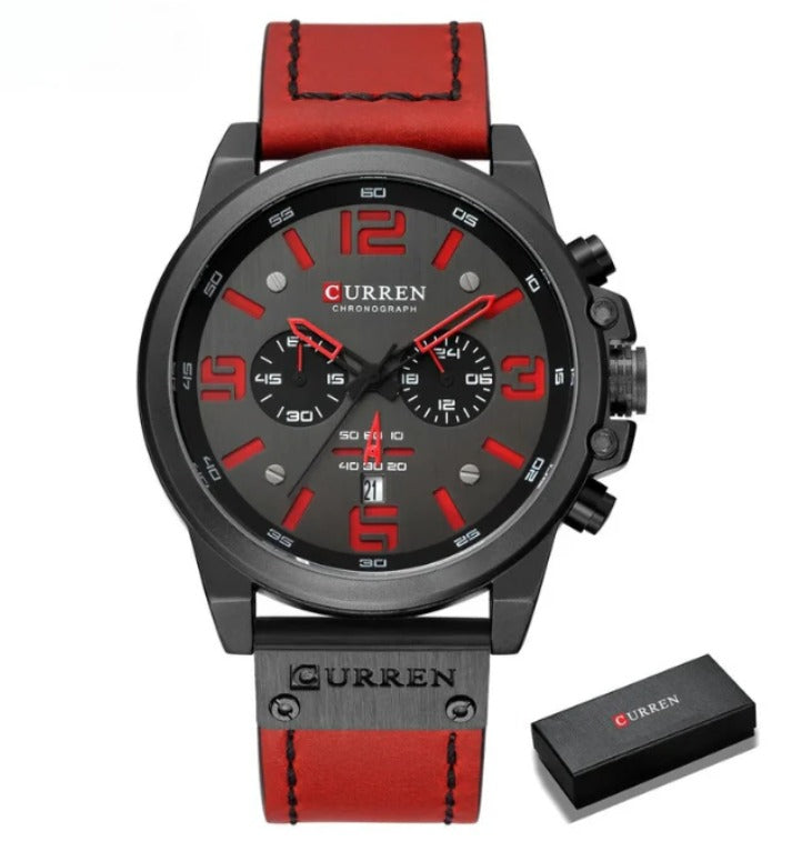 Curren™ Chronograph – Leather Edition