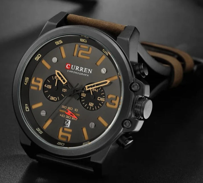 Curren™ Chronograph – Leather Edition