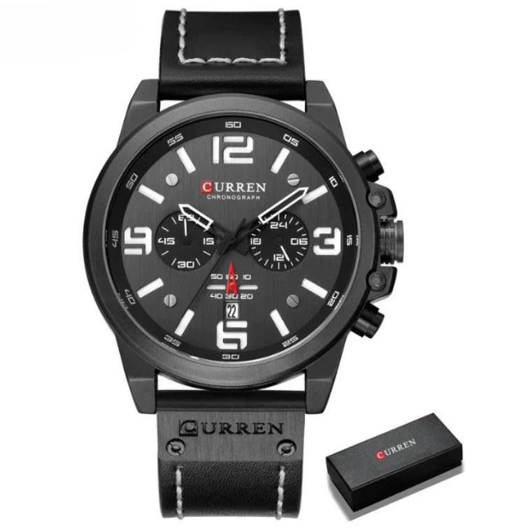 Curren™ Chronograph – Leather Edition