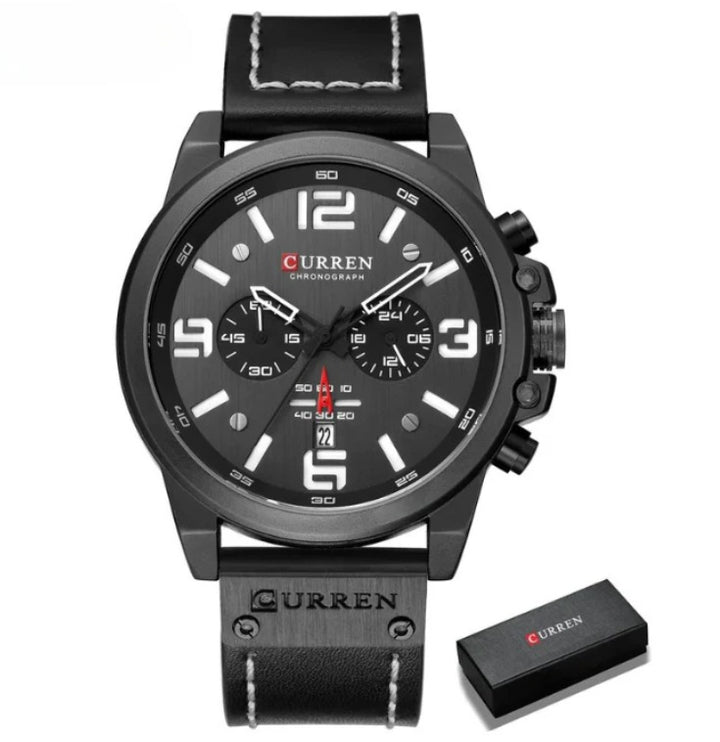 Curren™ Chronograph – Leather Edition