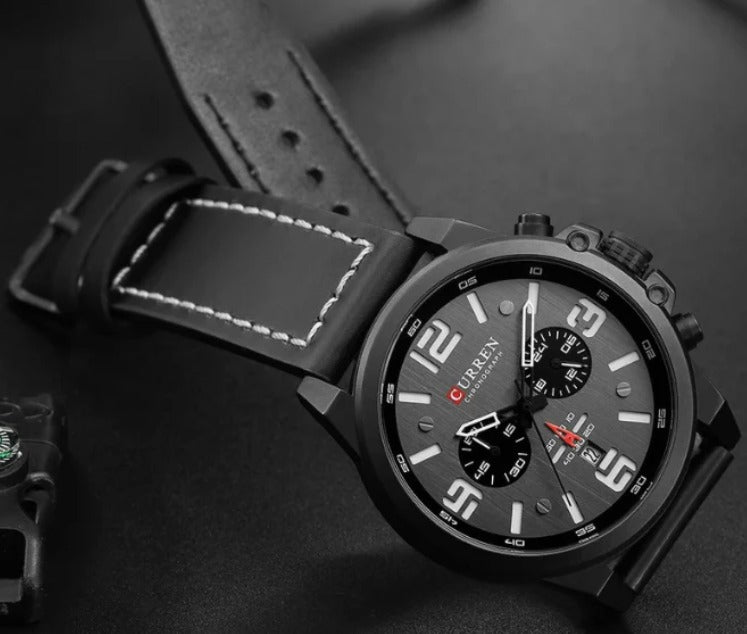 Curren™ Chronograph – Leather Edition