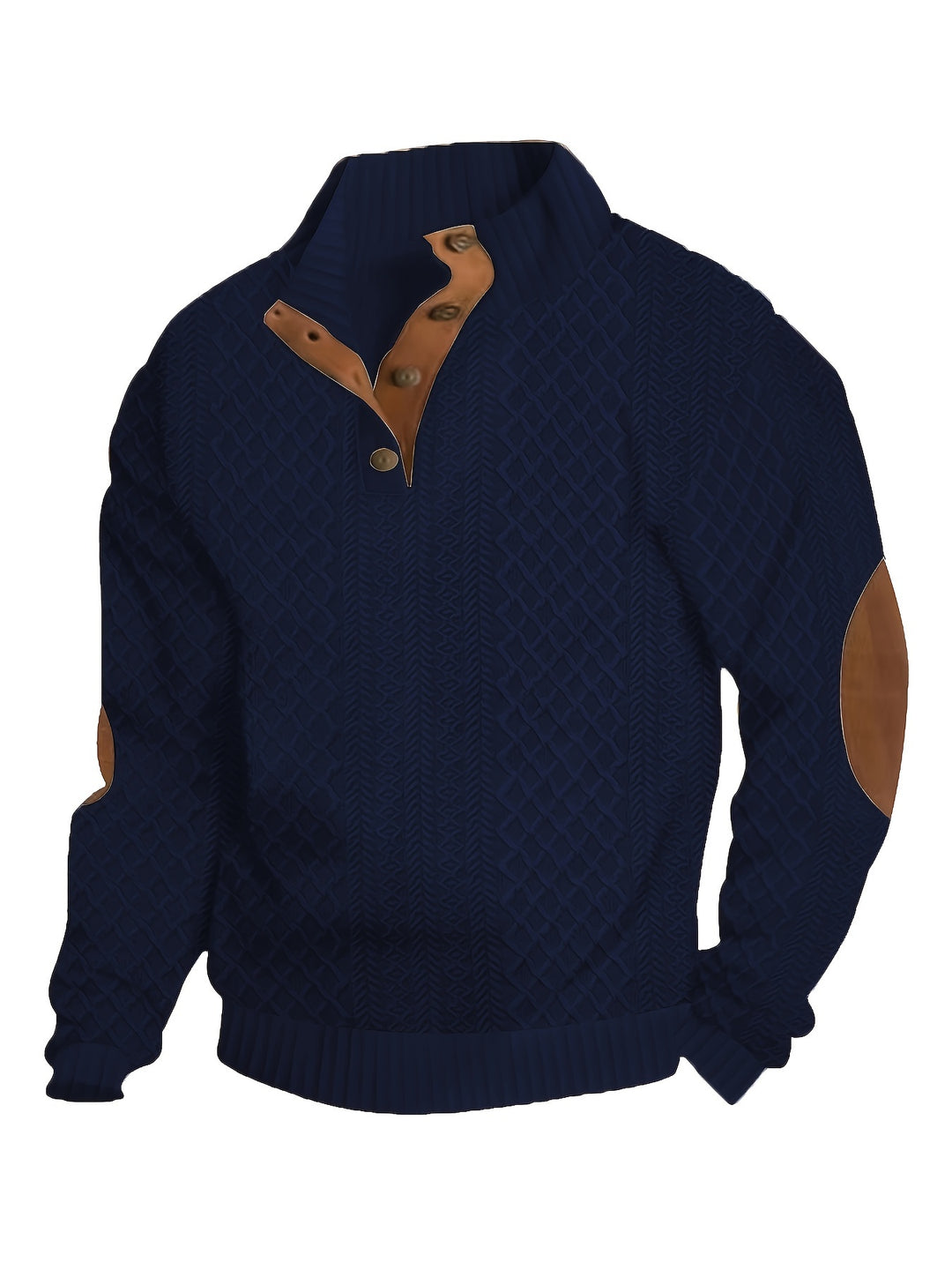 Men’s Jacquard Knit Jumper