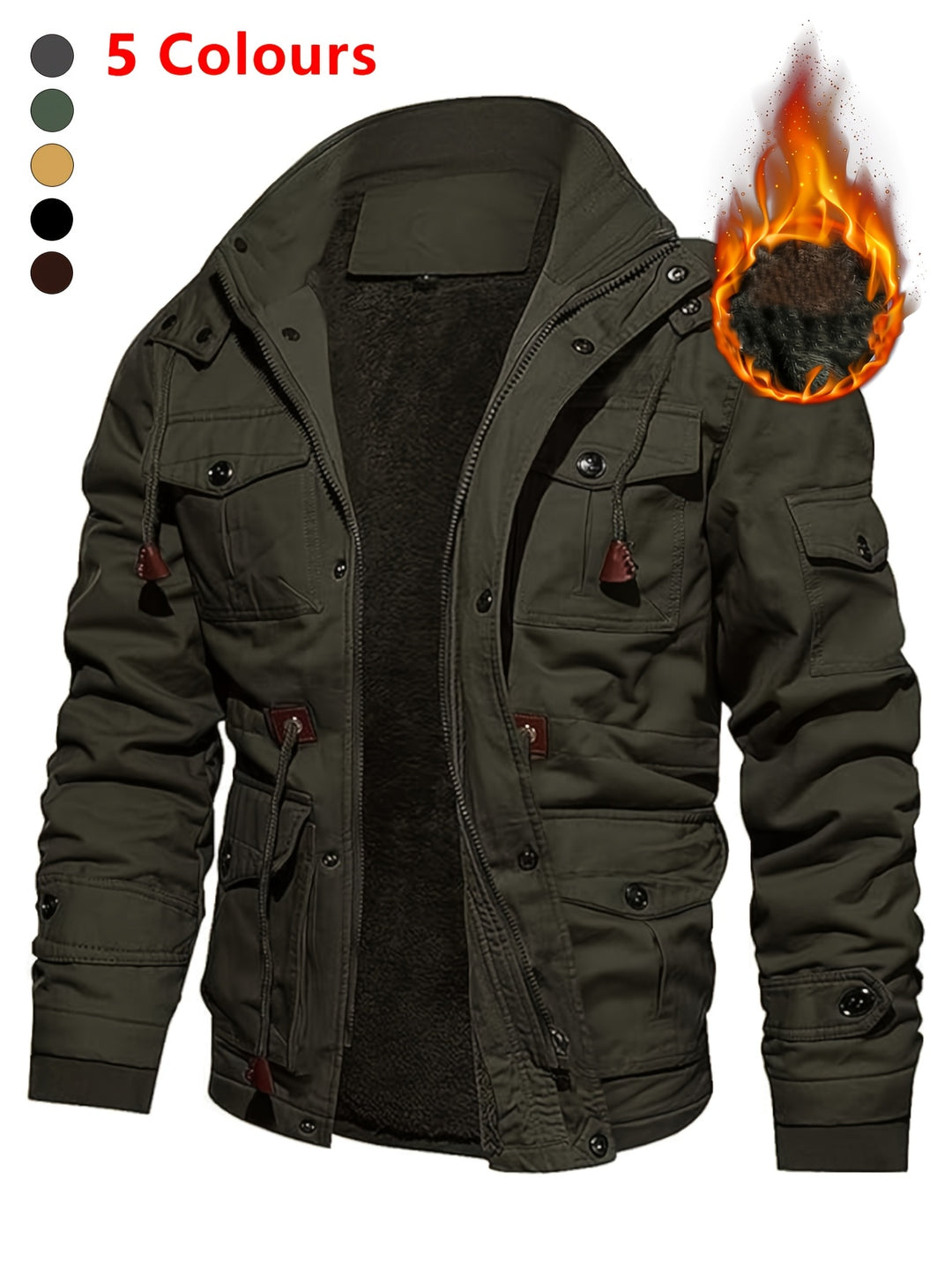 Men’s Hooded Winter Parka